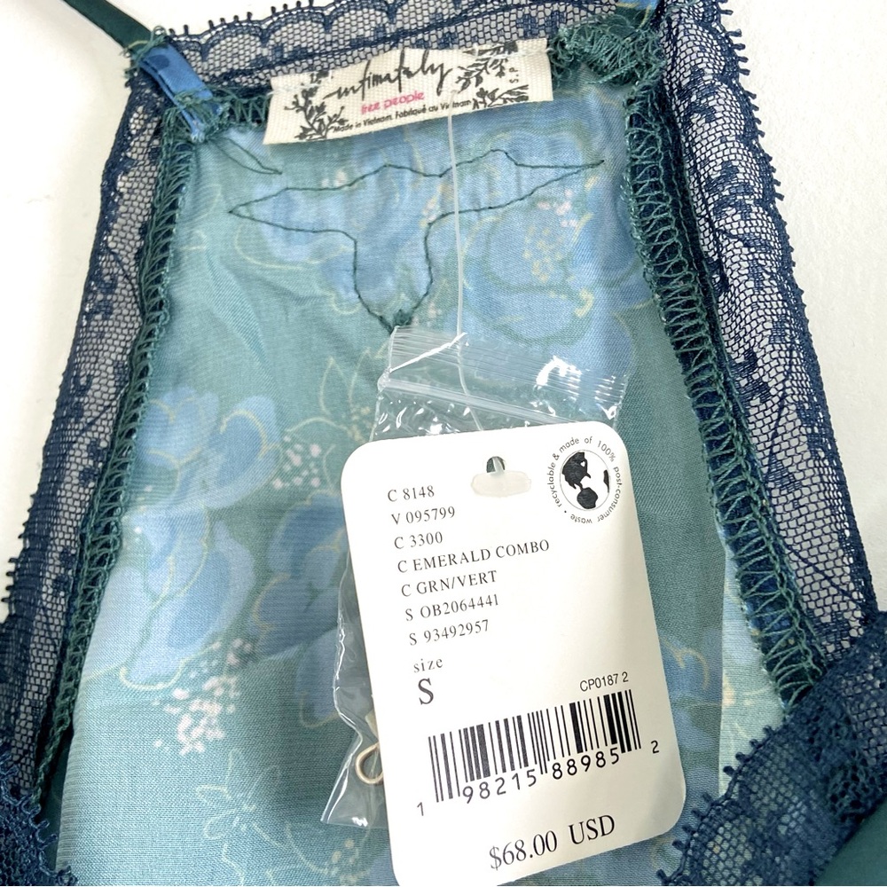 NWT Intimately Free People Night Special Cami Lace Floral Tank Top Size Small - Picture 9 of 10